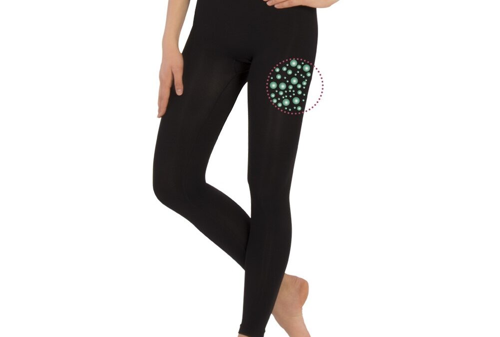 Leggins cosmetico con rilascio di microcapsule alla caffeina – Body & Co cosmetotessili